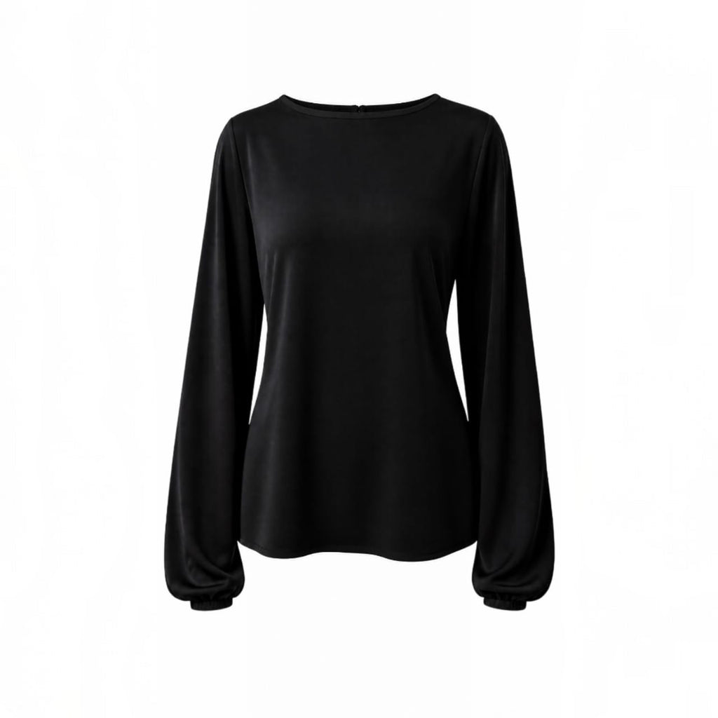 Ensemble Modeste 3 Pièces "Amira" — Tunique Caramel à Nœuds + Top Noir + Jupe Longue + Foulard
