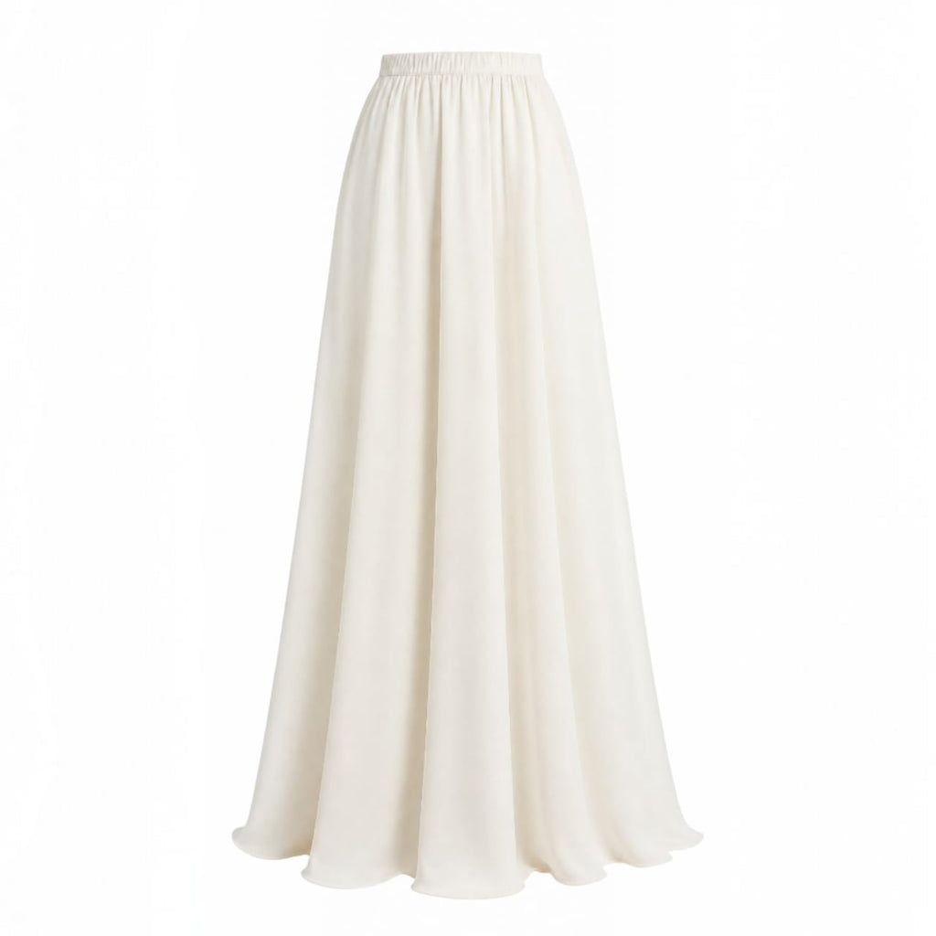 Ensemble 3-Pièces "Aaliyah" — Tunique Asymétrique + Jupe Fluide + Foulard