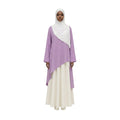 Ensemble 3-Pièces "Aaliyah" — Tunique Asymétrique + Jupe Fluide + Foulard